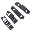 Window Switch Panel Trim Frame Decoration Fit for Land Rover Defender 2020 2021 RHD Carbon Fiber Style