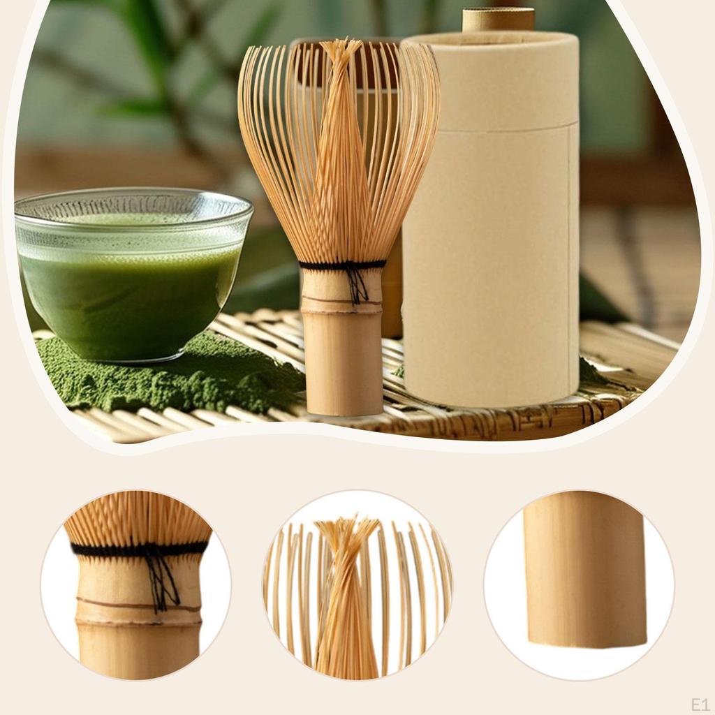 Bambus Matcha Visp Chasen for å blande pulver i te-tilberedning