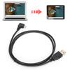 C0402 1M Right Angle Micro USB To USB Connecting Cable for Data Transmission Charging