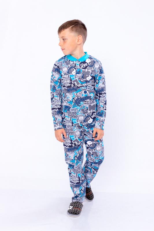 

Набір піжами (хлопчики) Будь-який сезон 6077-002-4 HC 92 бірюзовий