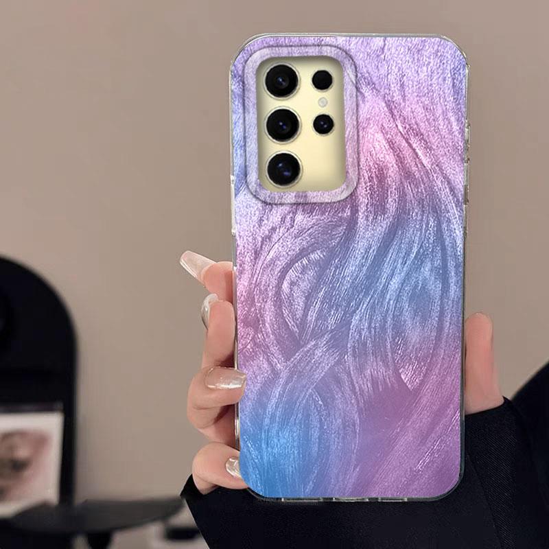 

Чехол для Samsung Galaxy A56 S24 S25 Plus Ultra A15 A25 A55 A35 A16 A26 A36 Чехол для телефона Мраморный узор Бабочка Модный Бампер Samsung S25 белый