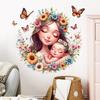 Mother's Love Wall Sticker Self-Adhesive Removable PVC for Bedroom Living Room Hallway Home Decor Art