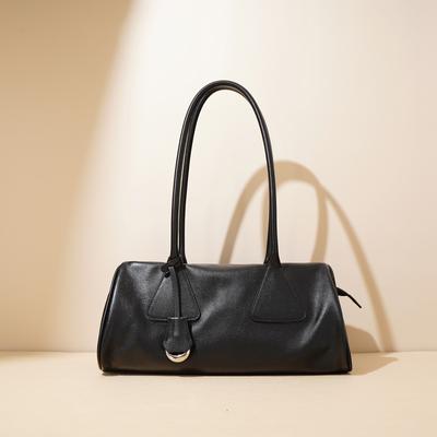 One-shoulder Underarm Retro Bag for Women's High-end Triangle Bag Handheld Crossbody Bowling Bag
