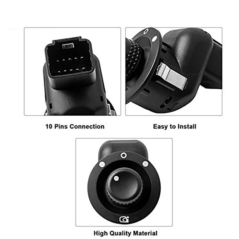 Electric Mirror Adjust Switch Rear View Mirror Control Knob Button  For Renault Clio III Mk3 Laguna 2 Scenic Megane 2 8200676533