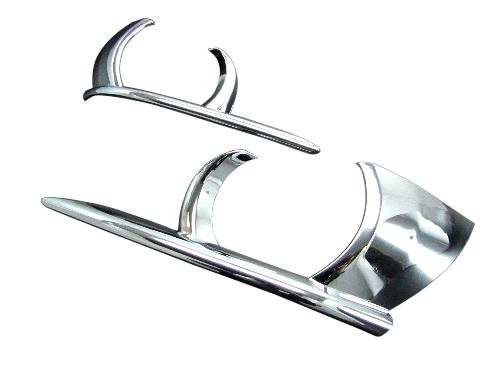 

BRIGHTZ Chrome Fog Light Covers for Toyota Alphard Models 2010 and Part Number (Late 2015) [FOG-COV-055] ANH10W, ANH15W, MNH10W, MNH15W, ANH10, ANH15,