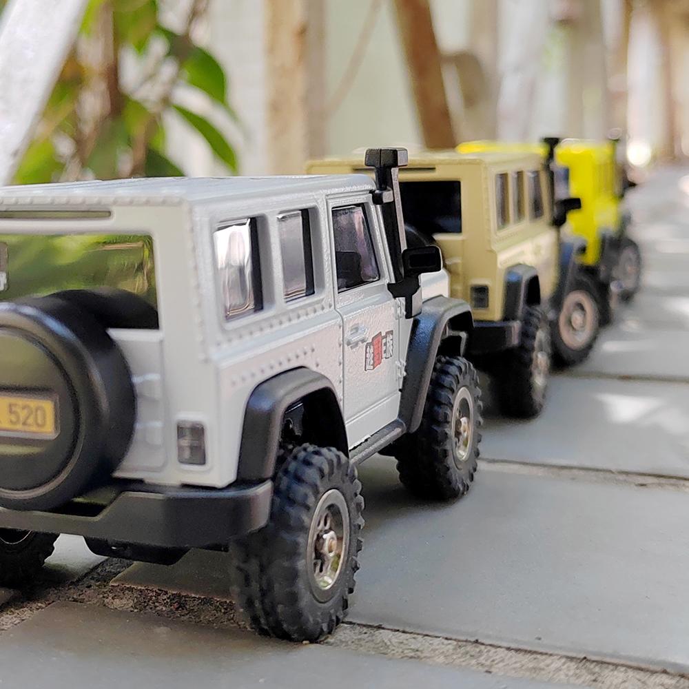 2026 X43 1:43 Mini Crawler RC Car Simulation Full Time 2.4G Hz 4-wheel Drive Climbing Vehicle Toy Remote Control Toys RTR Kit for Kids and Adults Toys
