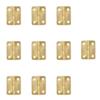 Mini Retro Wooden Box Crafts Dolls Houses with Screws Door Hinges Hardware Cabinet Accessories Jewelry Box Hinges