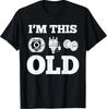 I'm This Old Funny Classic Car Parts Mechanic Vintage Auto T-Shirt