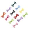 Handmade Plaid Bow Fabric Hairpin & Headband Kit