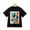 Colorful Balloon and Star Theme Short - Sleeve T - shirt|Tee