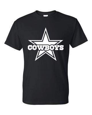Dallas Cowboys Star T-Shirt Alle Farben + Designfarben Größen S-5XL & Jugend Kinder Unisex T-Shirt