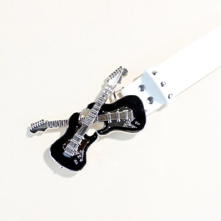 Unisex Gothicism Leather Belt Comfortable Elastic Waist Belt Stretchable Belt for Music Festivals