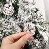 12Pcs Hanging Ice Strip Pendants Acrylic Christmas Tree Drop Ornament  Home