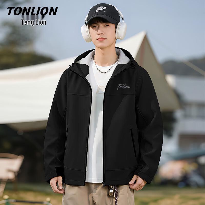 TonLion Men s Softshell Windproof Jacket M