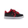 Converse Star Court 2V Hook and loop Low top Toddler Shoes Black Red Infant And Toddler 766485C