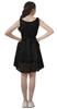 Moomaya Womens Vintage Style Lace Dress Solid Women Casual Summer Mini Dress