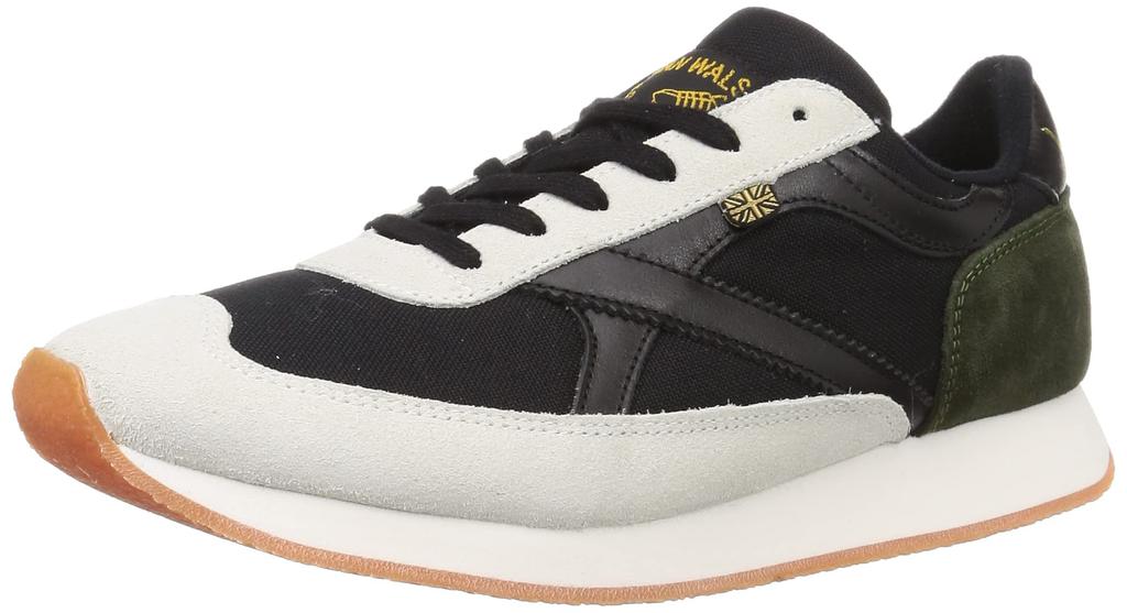 Sneakers in Whirl Wind cm [Walsh] (Made England) Black/Stone/Green 28.5