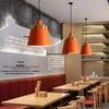 Orange Nordic Industrial Pendant Light for Restaurants & Bars