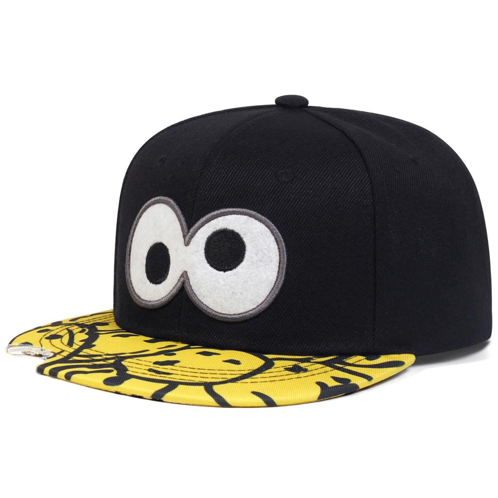 Unisex Eyes Embroidery Hip-hop Hats Spring Autumn Outdoor Adjustable Casual Baseball Caps Sunscreen Hat