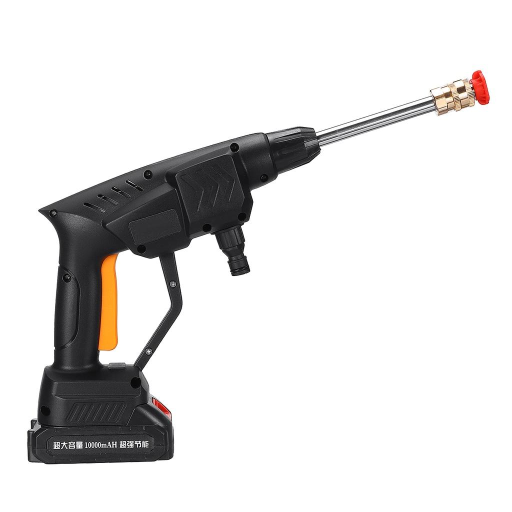 21V 10000mAh Mașină de Spălat cu Presiune Ridicată Fără Fir Pistoale cu Apă cu Pulverizare Mașină de Curățat cu Duze de Apă sub Presiune pentru Spălarea Mașinii pentru Baterie