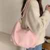 Student Commuting Casual Tote Bag for Women New Trendy Korean Version Ins Versatile Large Capacity Single-shoulder Crossbody Bag