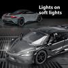 1/32 Mclaren 765LT Supercar Series Metal Alloy Diecast Model Car Fine Decorative Ornaments DIY Self Designed Gifts for Boyfriend