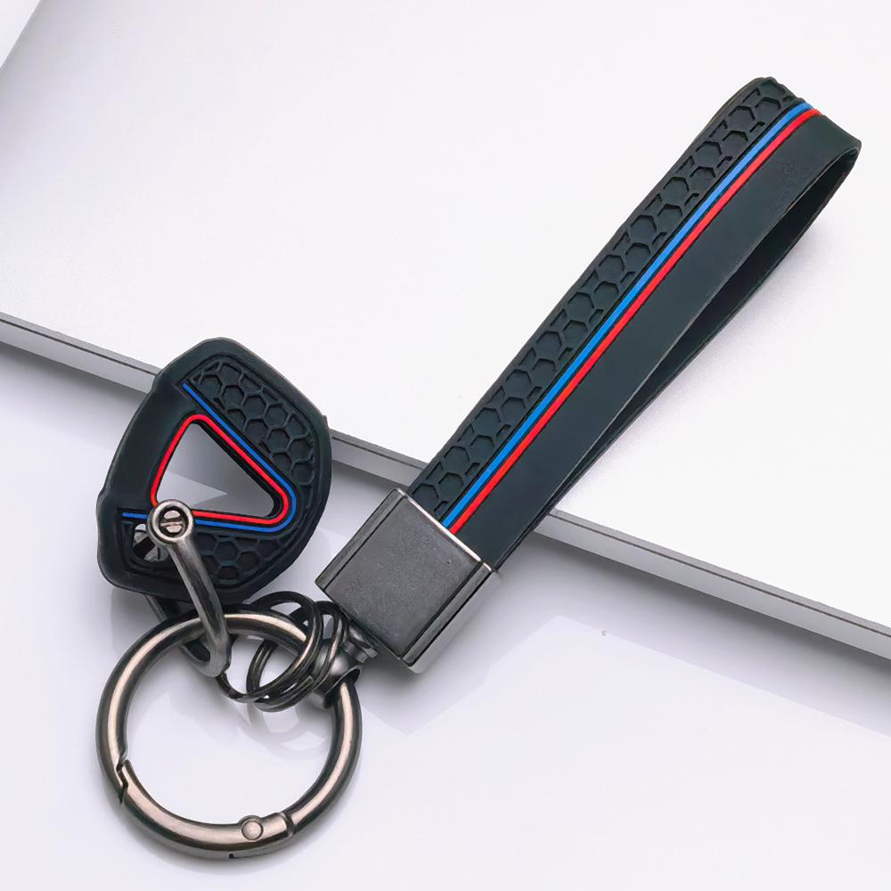 Key Cover for Kawasaki Ninja 250 300 400 650 ZX 6R 10R Anti-Scratch Surface Shockproof Structure Soft Grip Texture Easy Install Design