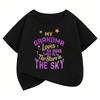 Colorful Grandmr Love Funny T Shirts Kids Childrens Tshirt Boys Girls Summer Spring Casual Top Tee Shirt Short Sleeve