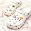 Summer Shell Starfish Shoe Charms Decorative Buckle Pins for Slide Sandals Garden Clogs Cute Beach Gift for Girls Women
