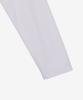 BASIC HOUSE Women'S Flowy Spandex U-Neck Oversized Long Sleeve T-Shirt White