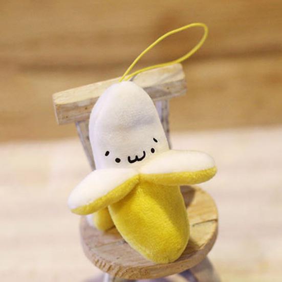 Pendant Creative Lovely Design Multiple Use Stuffed Banana Doll for Car