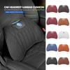 WET1 Car Headrest Lumbar Pillow Auto Neck Support Accessory For VW Scirocco Jetta Beetle Golf 4 5 6 Passat Polo B5