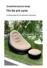 Inflatable Sofa with Footrest – Versatile Outdoor and Indoor Folding Chair for Leisure and Camping