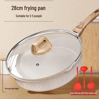Wutuo 28CM Maifan Stone Non-Stick Frying Pan