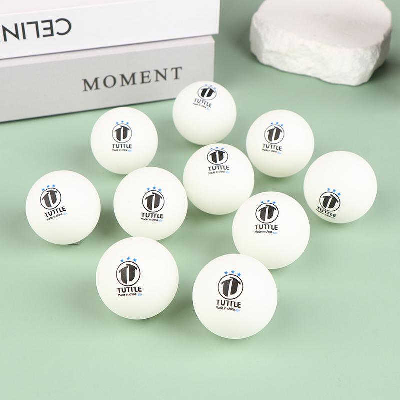 10Pcs 3-Star Professional Ping Pong Balls 40Mm High Elasticity Games Supplies