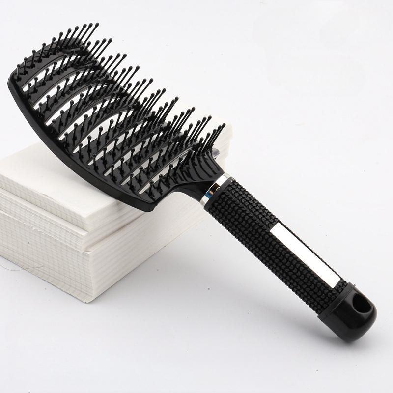 Wet Curly Hair Comb Detangling Hair Brush Women Scalp Massage Comb Bristle Fluffy Salon Hairdressing Combs Barber Styling Tools