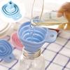 Silicone Folding Funnel Household Liquid Dispensing Portable Funnel Kitchen Tool