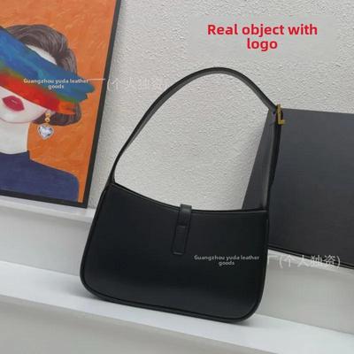 2025 Yangshulin Crocodile Pattern Leather Underarm Bag: Stylish, Versatile, Single Shoulder Handbag with Logo for Women