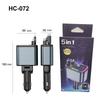 180W 5 In 1 Retractable Car Phone Charger RGB Starry Sky Light for PD/QC3.0/SCP/VOOC/FlashCharge/AFC/FlashCharge Protocols Phone