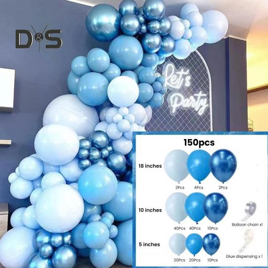 Balloon Garland Arch Kit Latex Balloons Set for Birthday Party Graduation Baby Shower Wedding Decoration