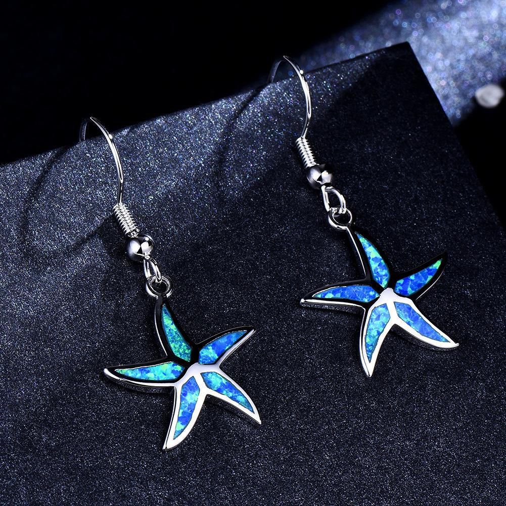 

Корейские серьги Серьги Морская звезда Женские Персонализированные Модные Аксессуары