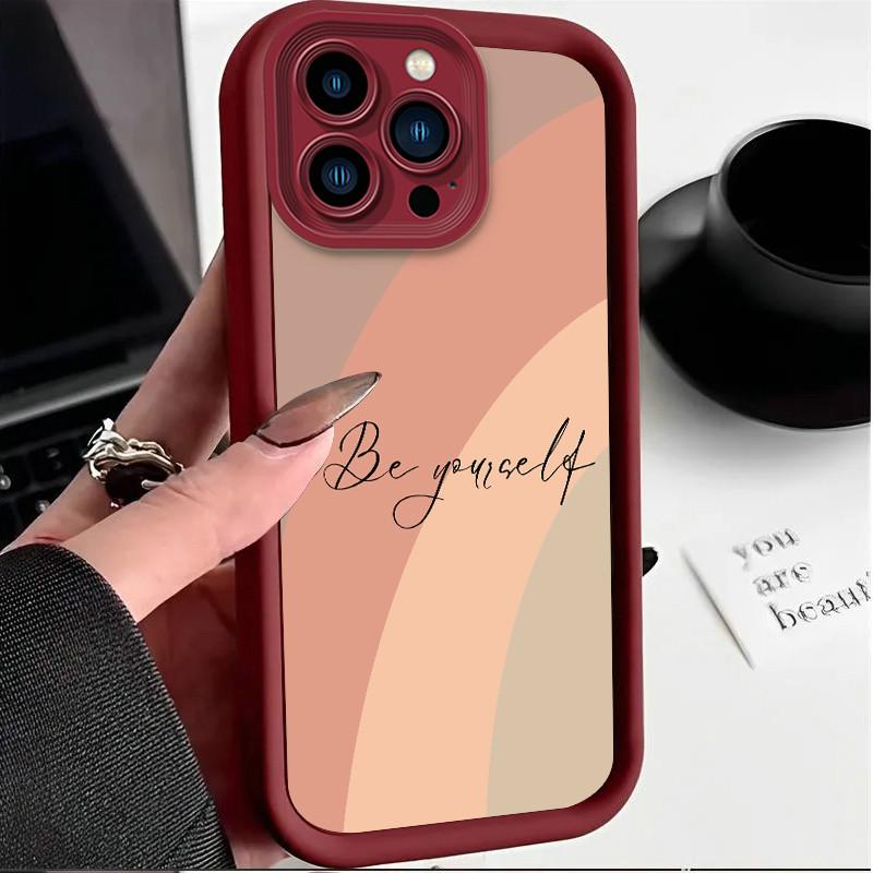 Be Yourself Colored Printed Fashion Case Flexible Soft Silicone TPU Shell Full Back Cover for Xiaomi Redmi Poco