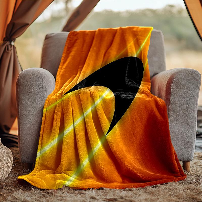 Mc-Laren Blanket Flannel Throw for Sofa, Travel, Camping, Livingroom, Office, Chair and Bed Soft and Warm Holiday Birthday gifts