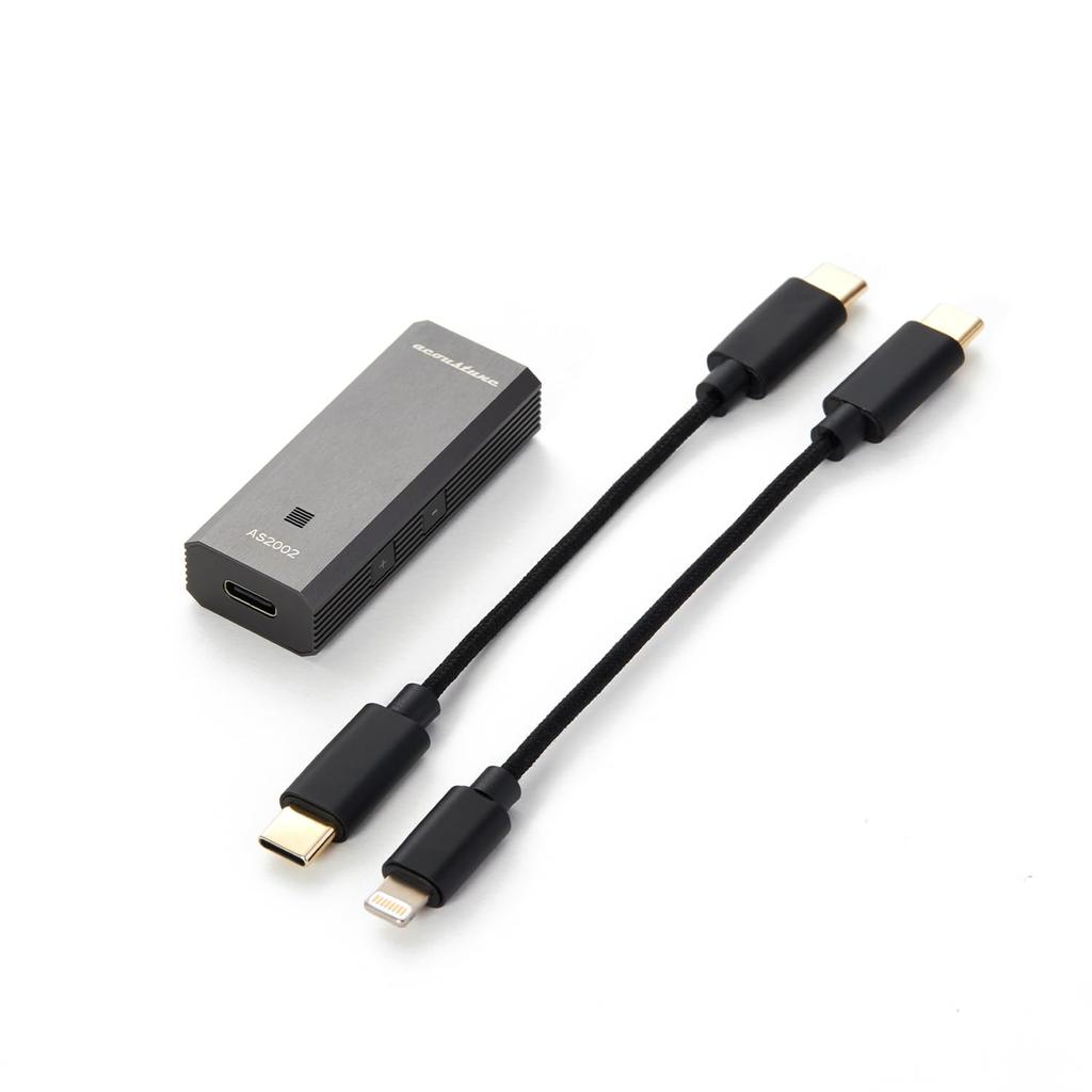 Acoustune AS2002 AK4493S Portable USB DAC Lightning [] Type-C