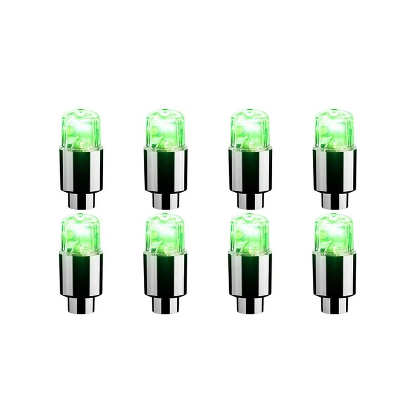 2-8Pcs Tire Valve Cap Lights Durable Tire Lights For Car Air Valve Caps With Lights For Motorcycles Bicycles Electric Vehicles Stem Caps1