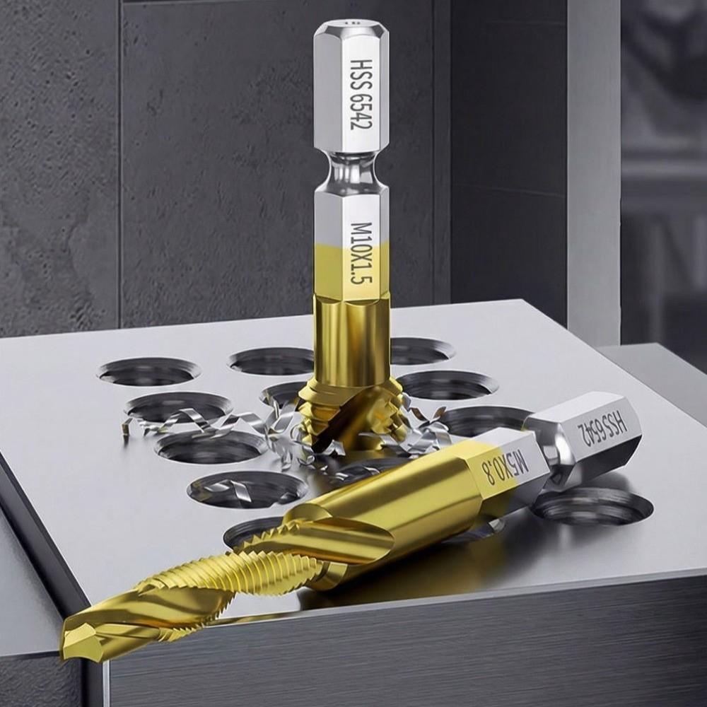 Multi-Purpose Screw Tap Drill Bits High Speed Steel Metric Tap Drill Bits for Thread Cutting