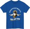 Disappointments all of you jesus quote tshirt open arms halo humour gift top