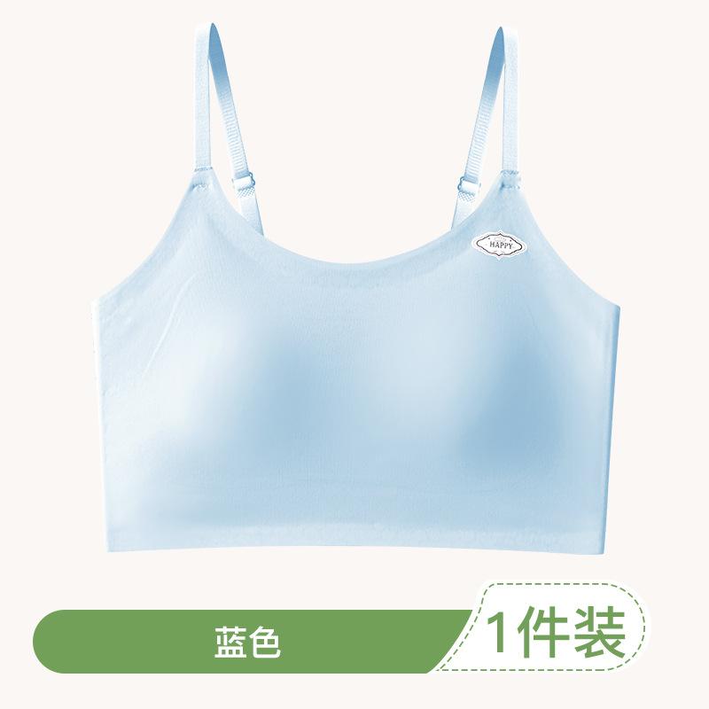 Second and Third Stages, Seamless, Breathable and Skin-friendly, Middle and High School Students' Small Vest, Tube Top, and Girls' Underwear
