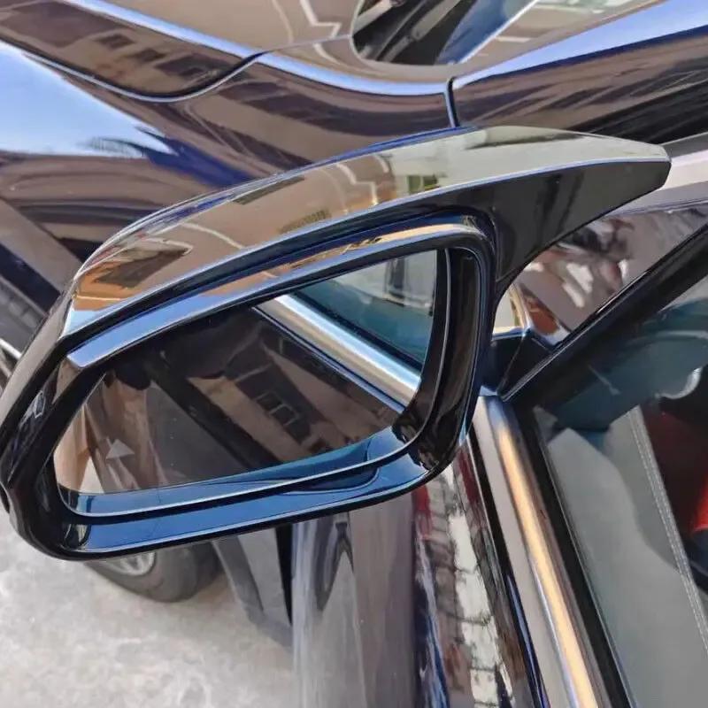 For BMW X1 U11 U12  2024 LHD Rearview Side Mirror Cover Wing Cap Exterior Sticker Door Rear View Case Trim Housing Carbon
