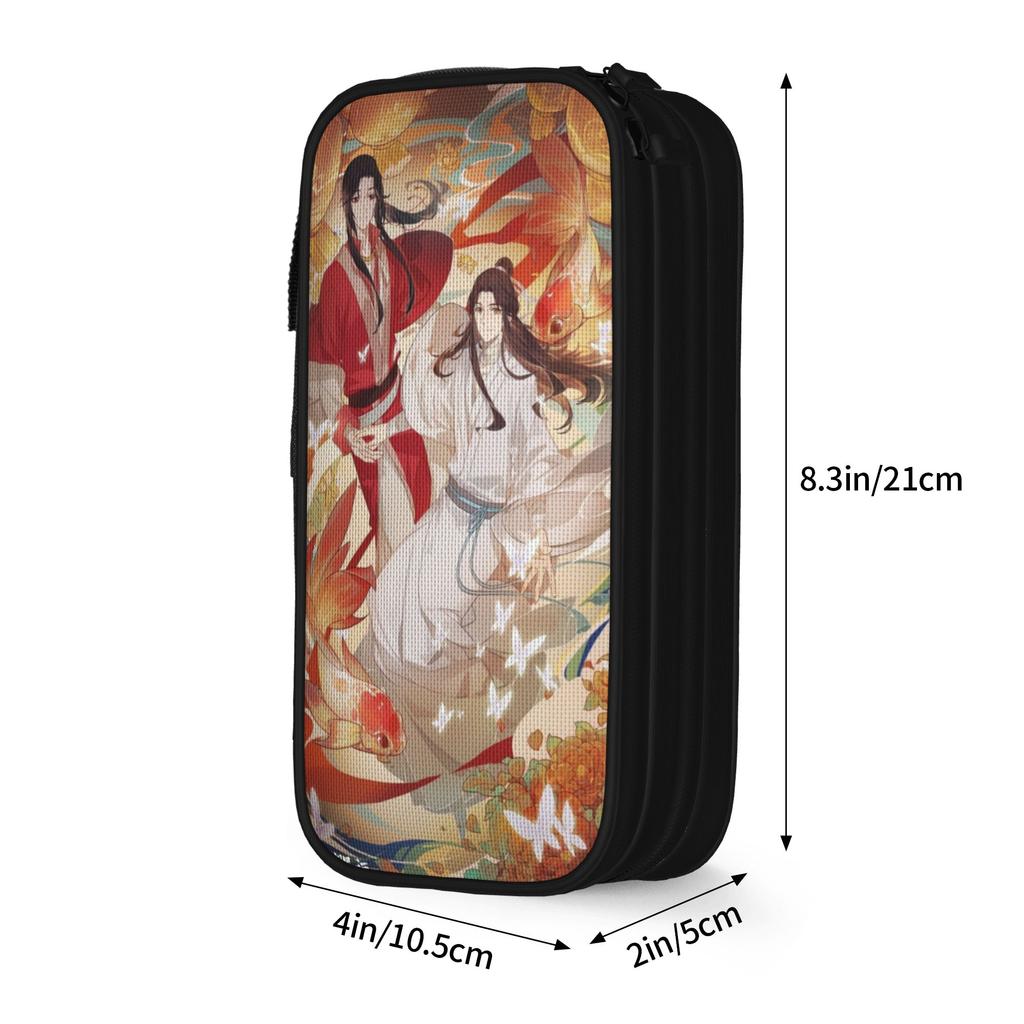 Heaven Official's Blessing Pencil Case Fun Pen Box Bag Student Big Capacity School Supplies Gifts Pencilcases